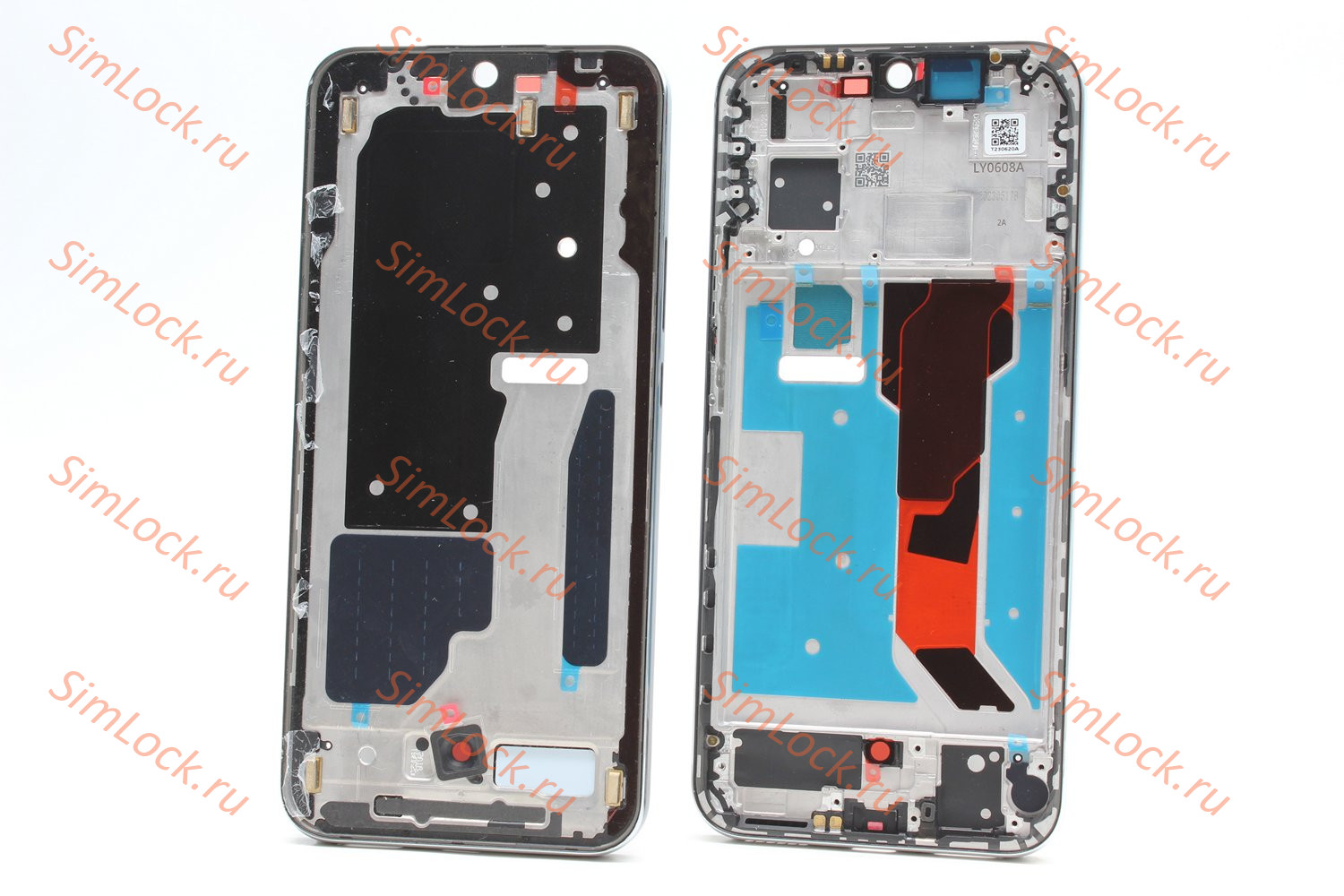 Рамка дисплея Huawei Nova  12s (FOA-LX9), белый, оригинал, с разбора