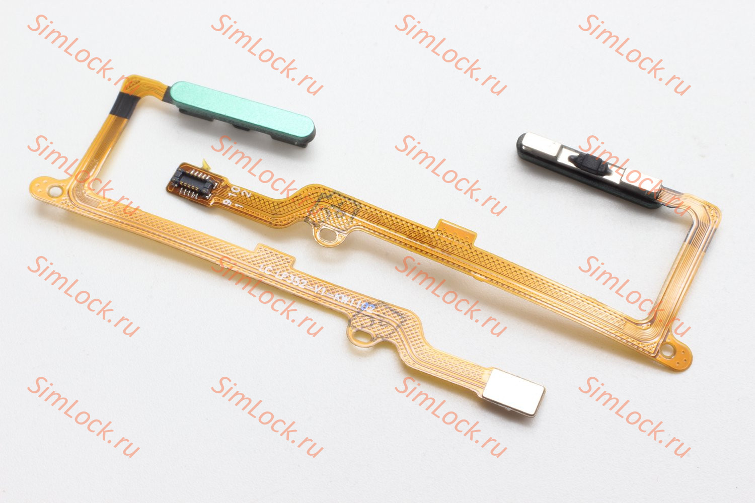 Шлейф Honor 50 Lite, 90 Lite, X8, X8a, X9, Huawei Nova 10 SE, 11i, 11 SE, 12i, 12 SE, Y90, со сканером отпечатка, зеленый, К-1