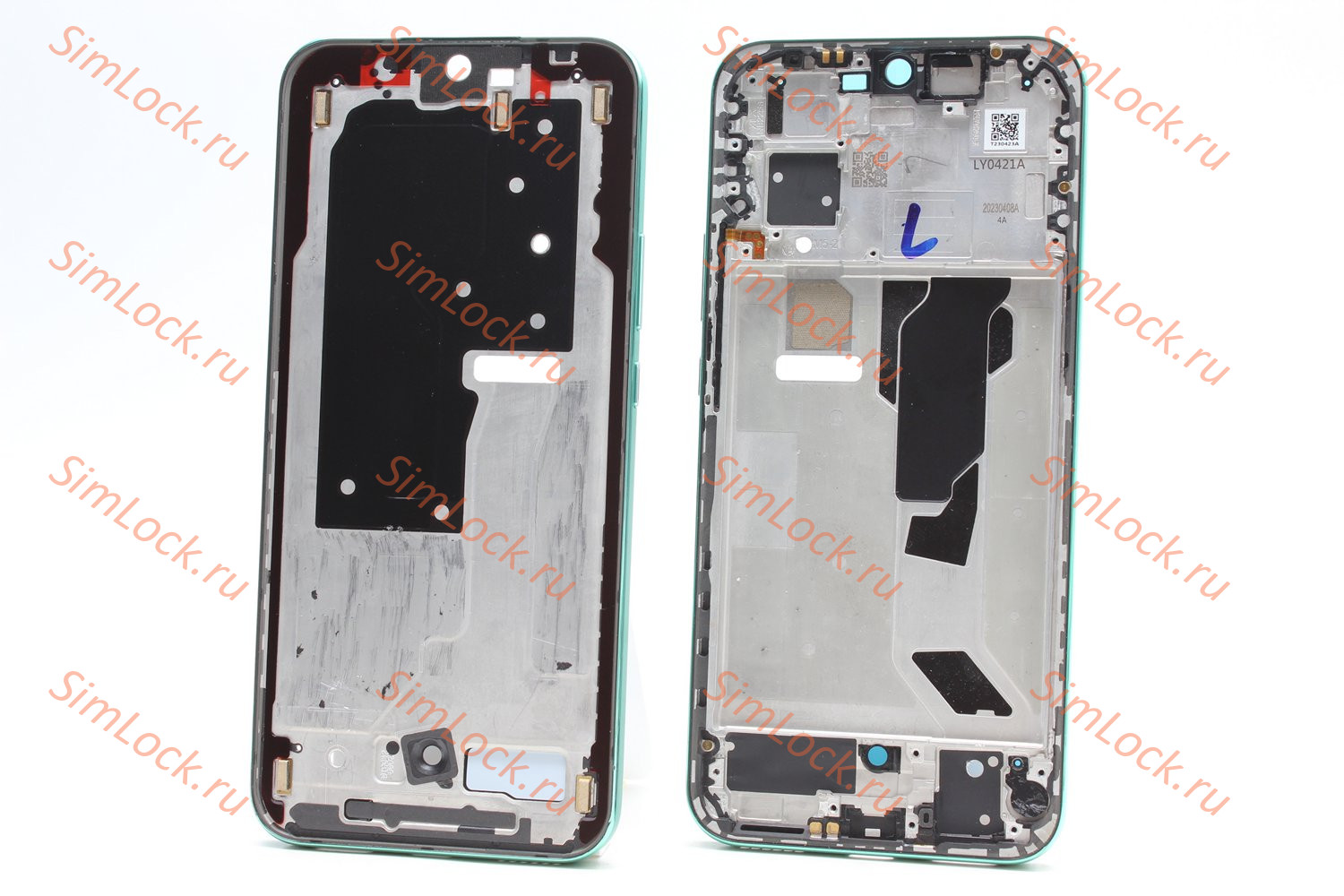 Рамка дисплея Huawei Nova 11 (FOA-LX9), зеленый, оригинал, с разбора