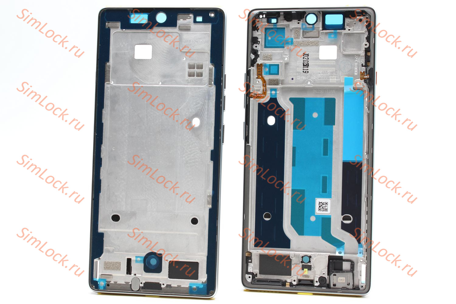Рамка дисплея Tecno Camon 40 (CM5), черный, оригинал