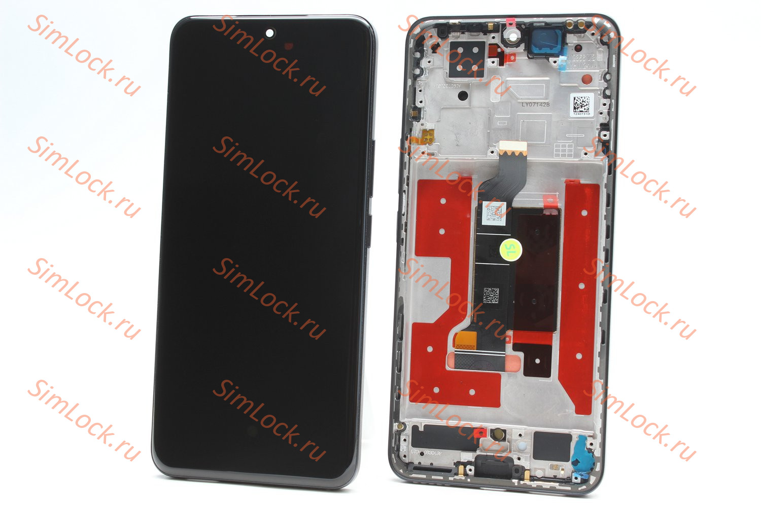 Дисплей Honor 200 (ELI-NX9), AMOLED матрица, в оригинальной черной рамке, К-1