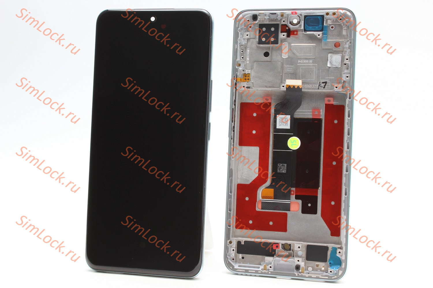 Дисплей Honor 200 (ELI-NX9), AMOLED матрица, в оригинальной зеленой рамке, К-1