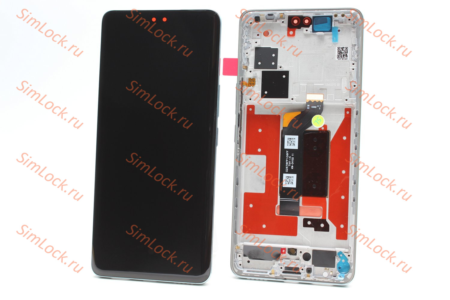 Дисплей Honor 200 Pro (ELP-NX9), AMOLED матрица, в оригинальной зеленой рамке, К-1