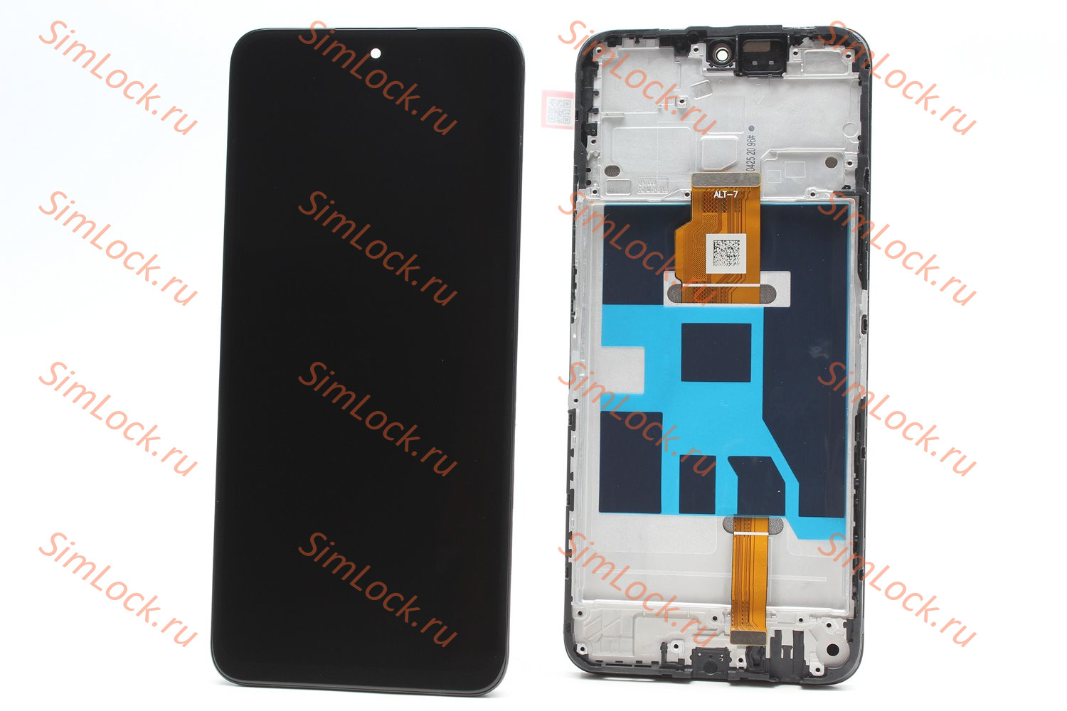 Дисплей Honor X7c (ALT-LX1), матрица оригинал, в рамке, K-1