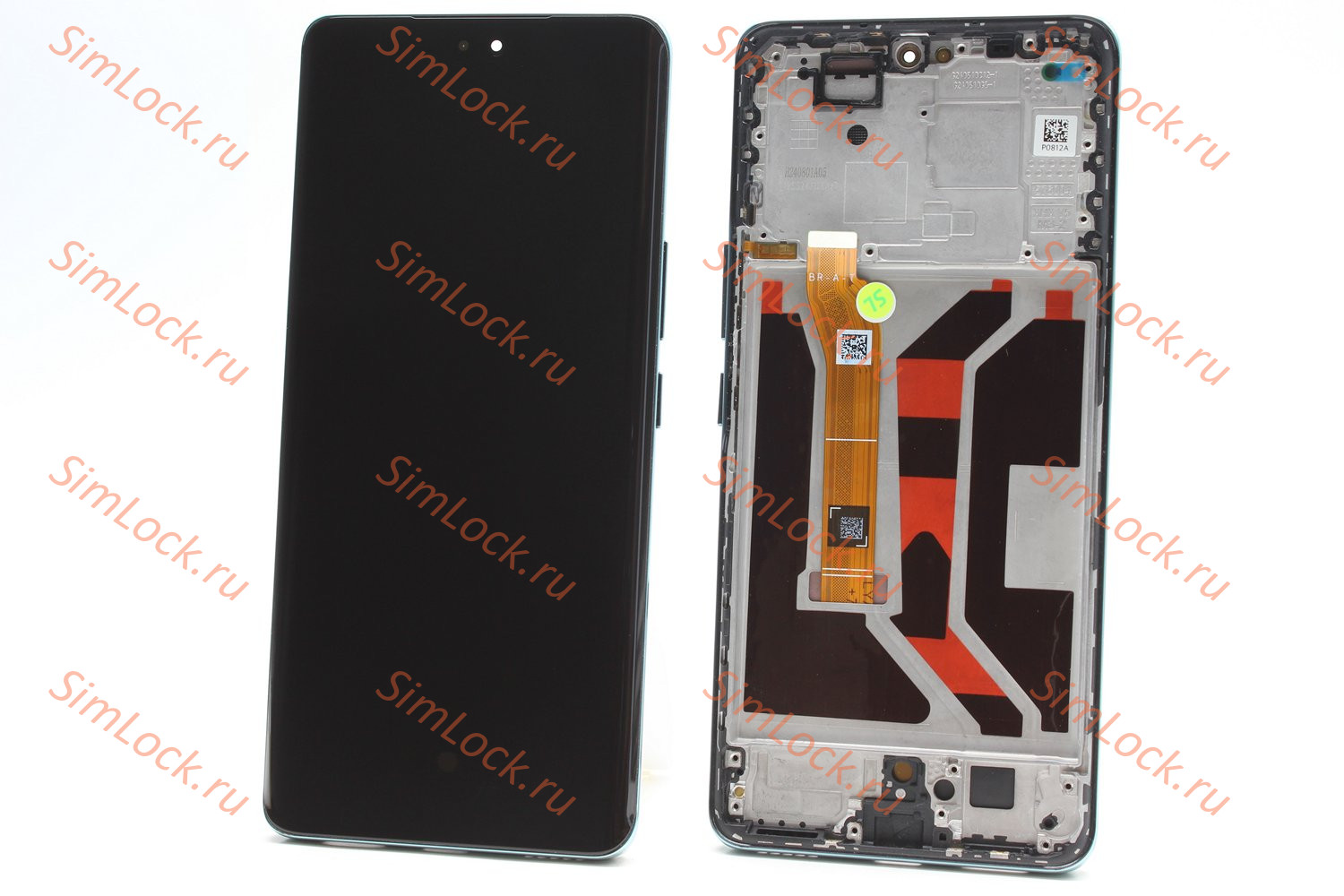 Дисплей Honor X9c (BRP-NX1), AMOLED в зеленой рамке, К-1