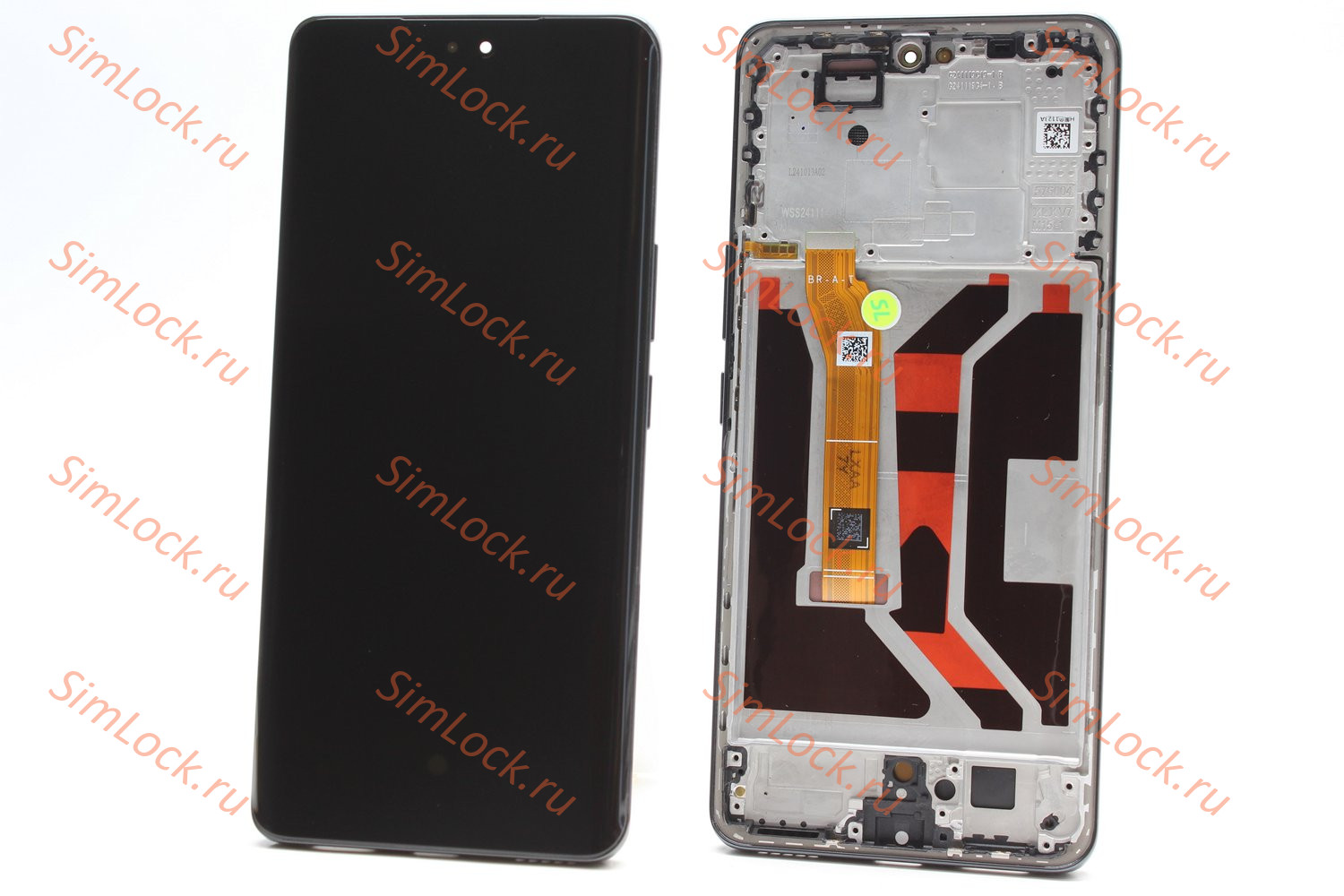 Дисплей Honor X9c (BRP-NX1), AMOLED в черной рамке, К-1