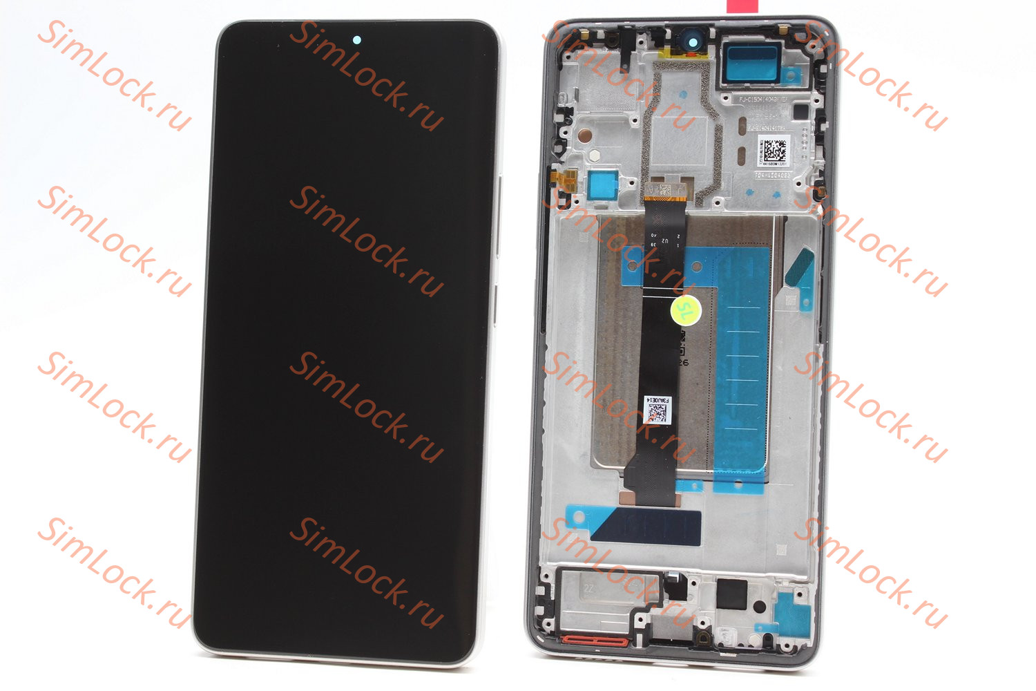 Дисплей Xiaomi Poco F6 (24069PC21G), в серой рамке, оригинал