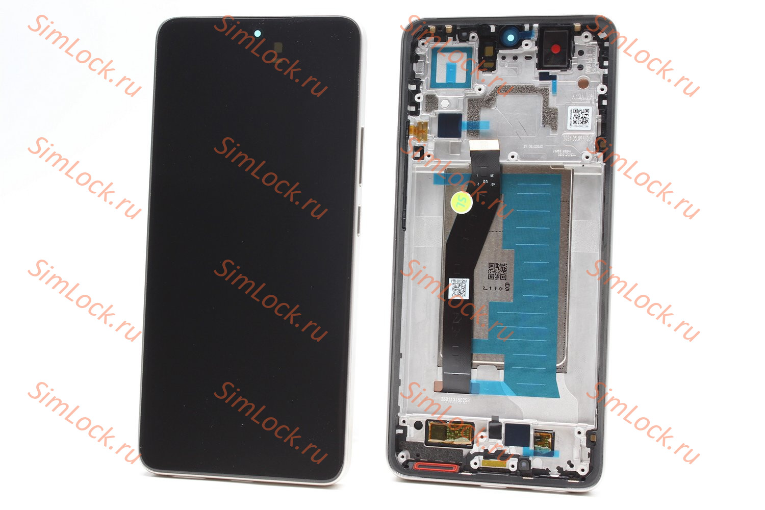 Дисплей Xiaomi 14T, 14T Pro, OLED в оригинальной серой рамке, К-1