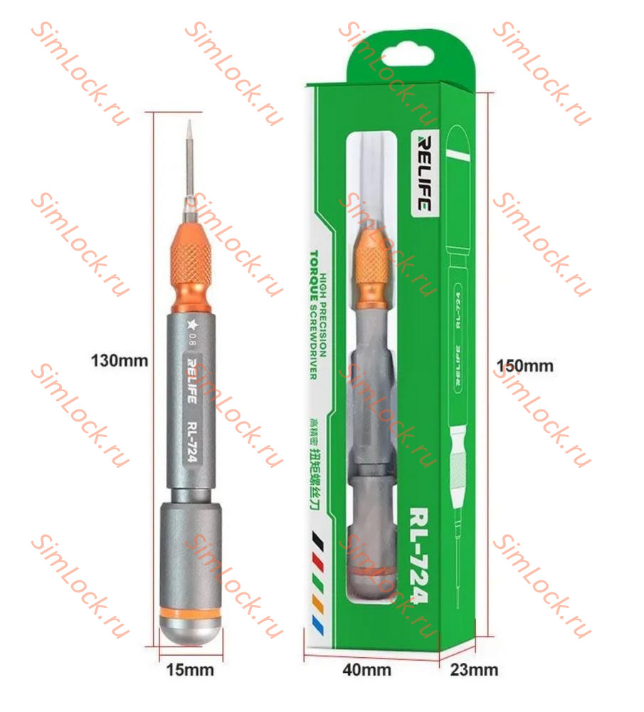 Отвертка динамометрическая Relife RL-724, (✪0.8)