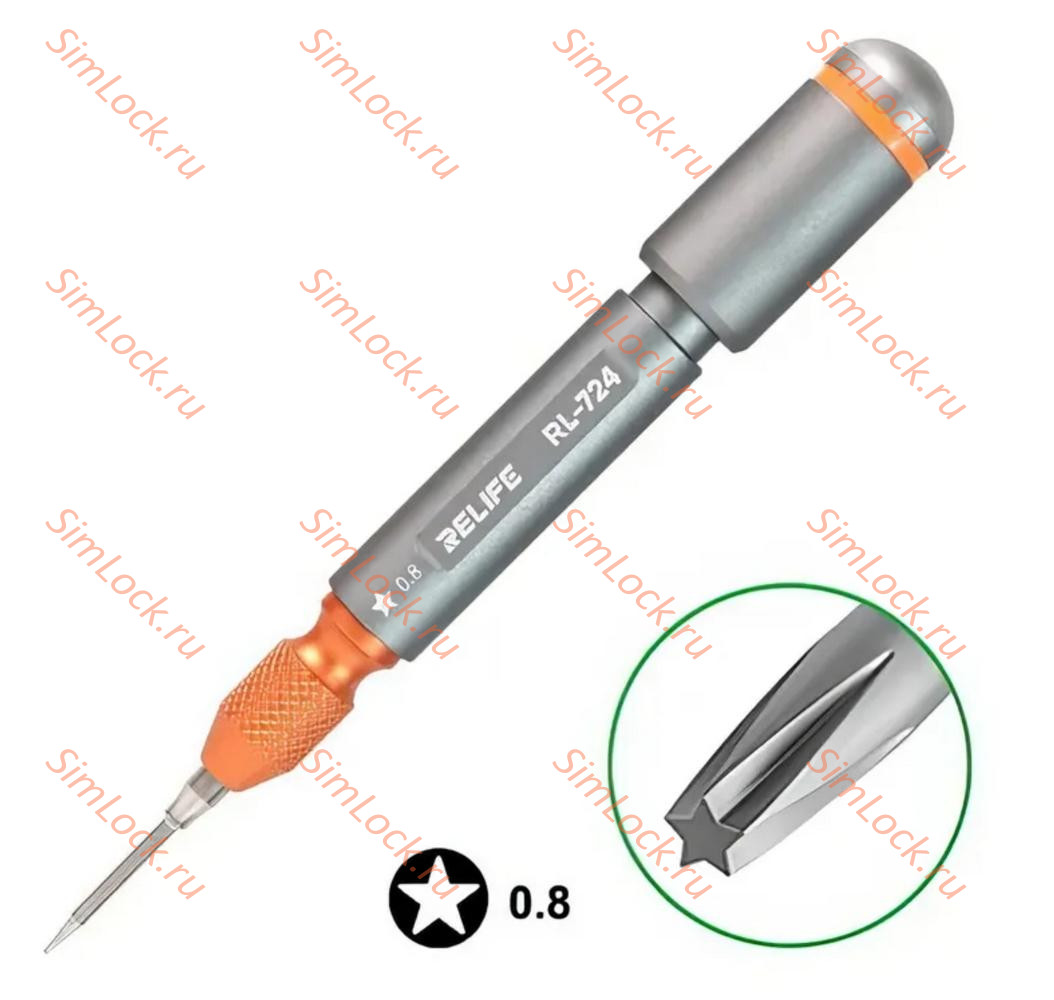 Отвертка динамометрическая Relife RL-724, (✪0.8)