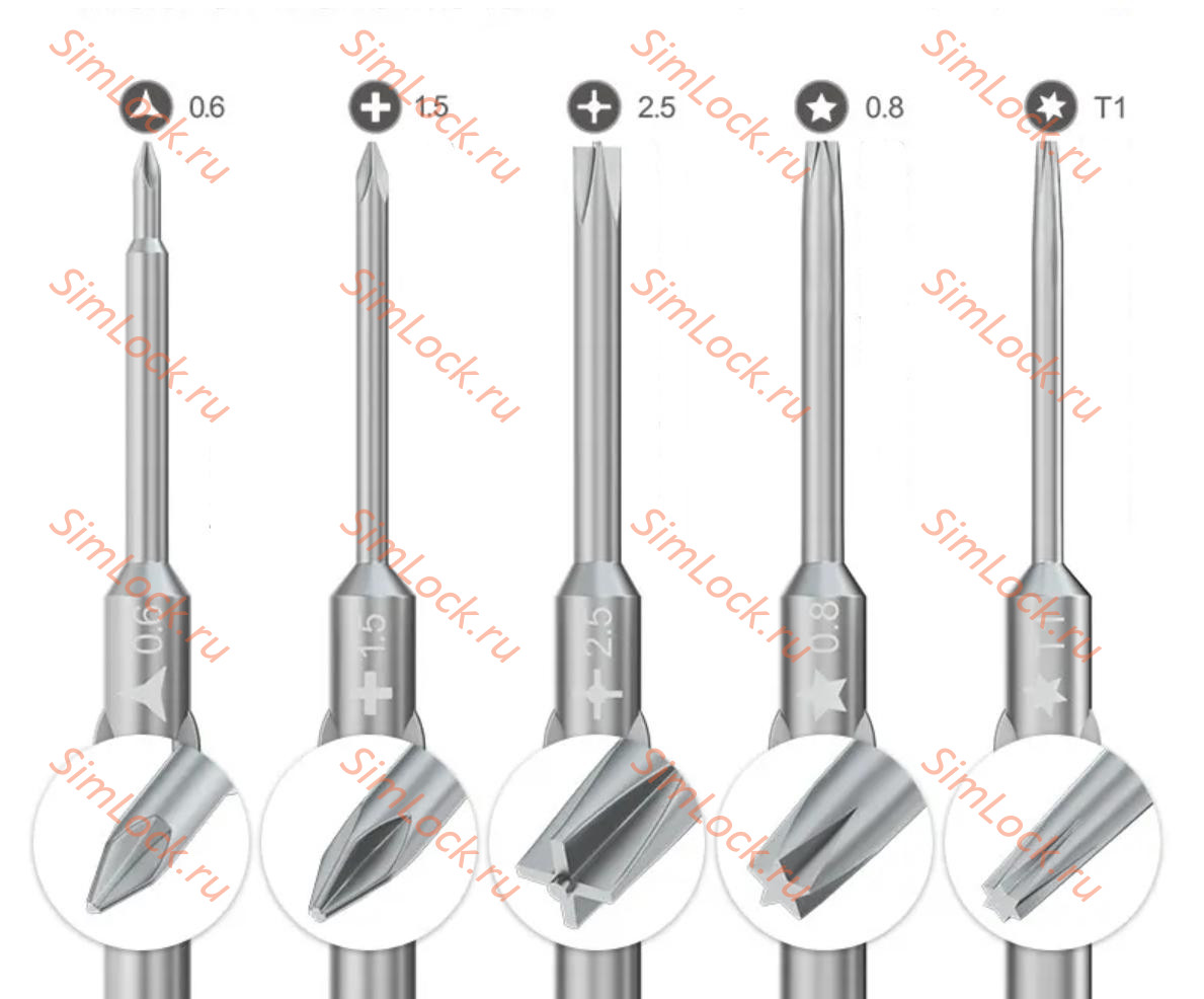 Отвертка динамометрическая с насадками Relife RL-725