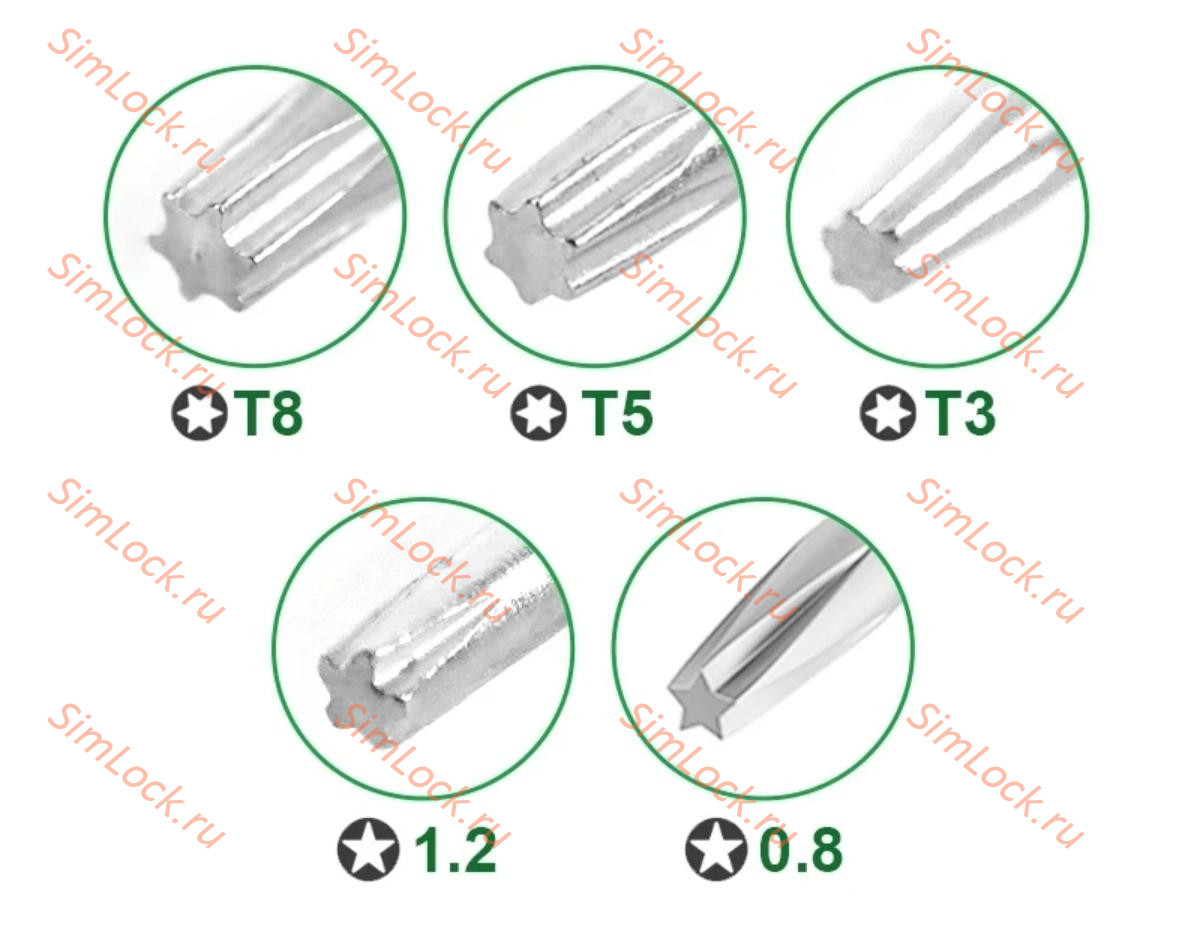 Набор отверток Relife RL-728B + магнитайзер