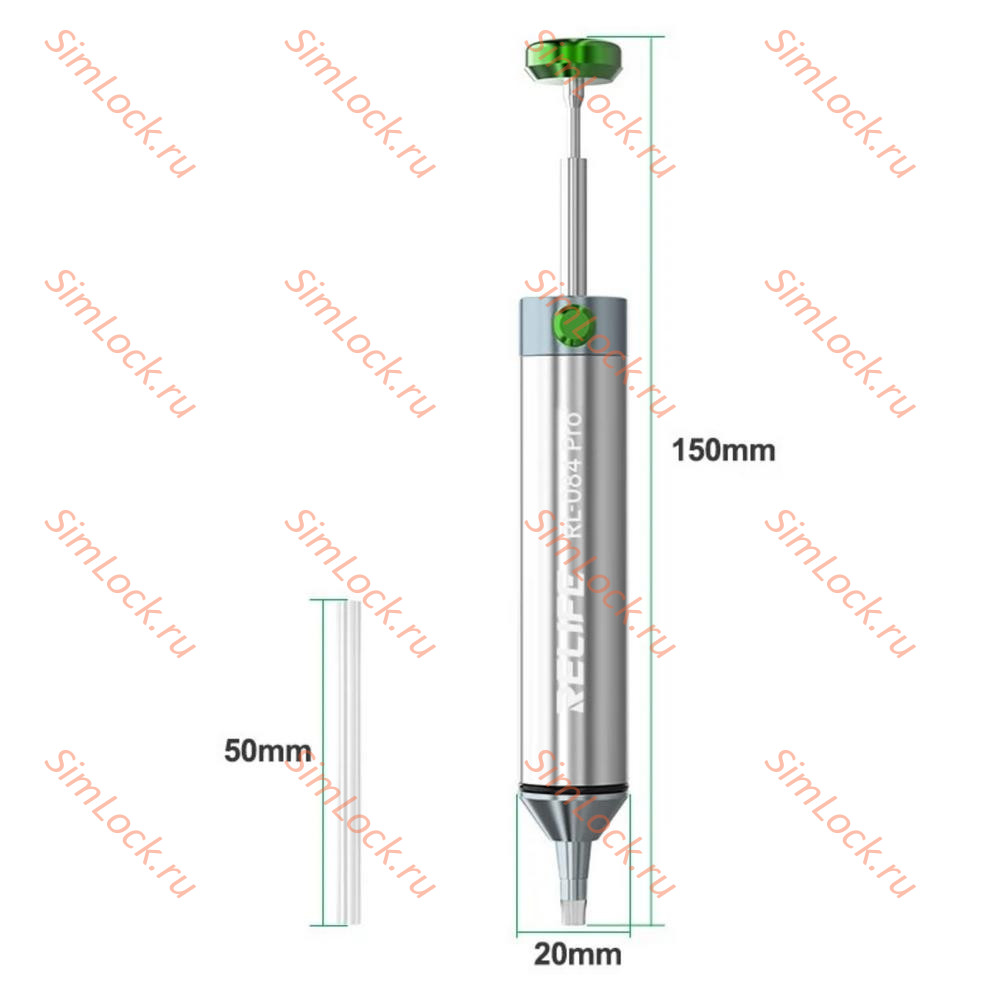 Оловоотсос алюминиевый Relife RL-084 Pro