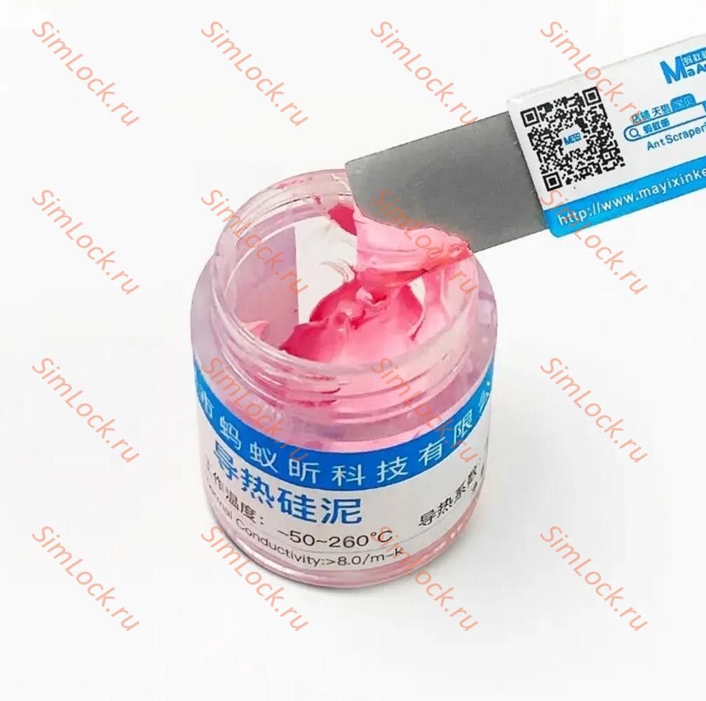 Термопрокладка вязкая MaAnt DR-2, 20 г, 8 Вт/мK