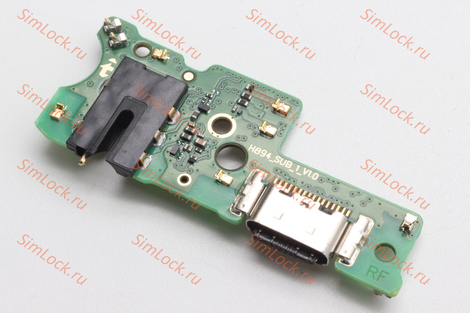 Нижняя плата (шлейф) Infinix Note 30 (X6833B), Tecno Pova 5 (LH7n) с разъемом зарядки, оригинал