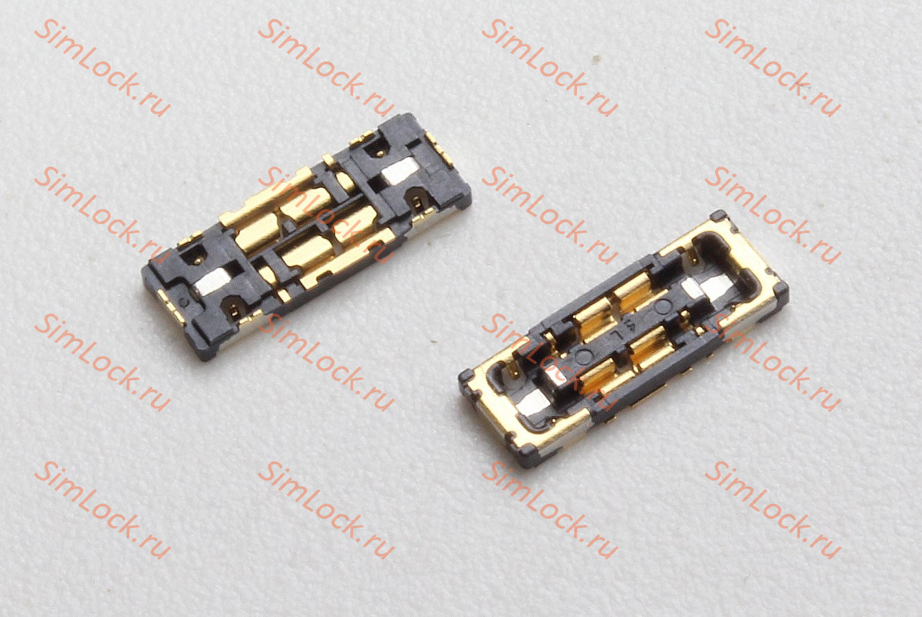 Коннектор АКБ iPhone 15, 15 Plus на материнскую плату
