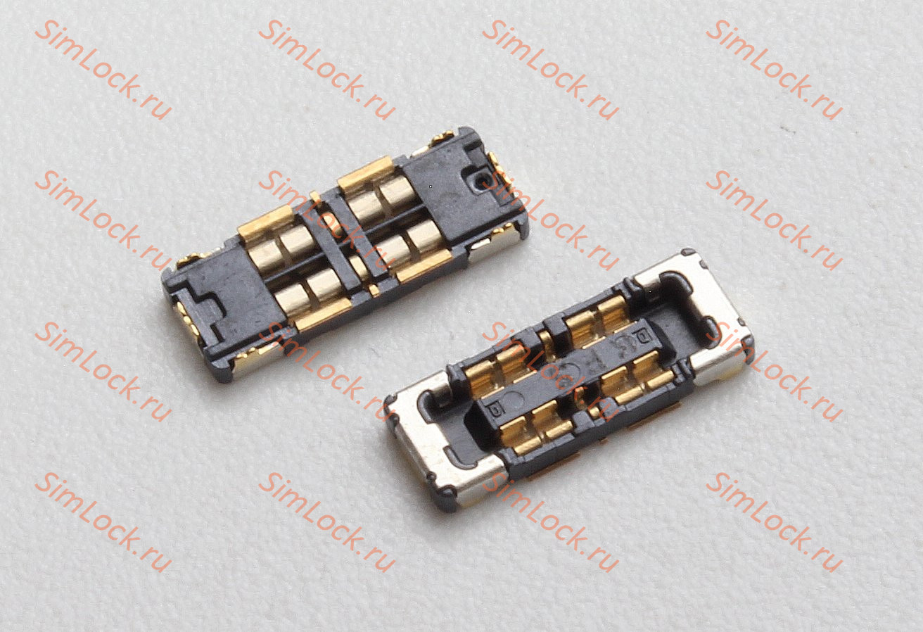 Коннектор АКБ Xiaomi Redmi Note 7, 7 Pro, 8, 8 Pro, Mi Note 3 на материнскую плату