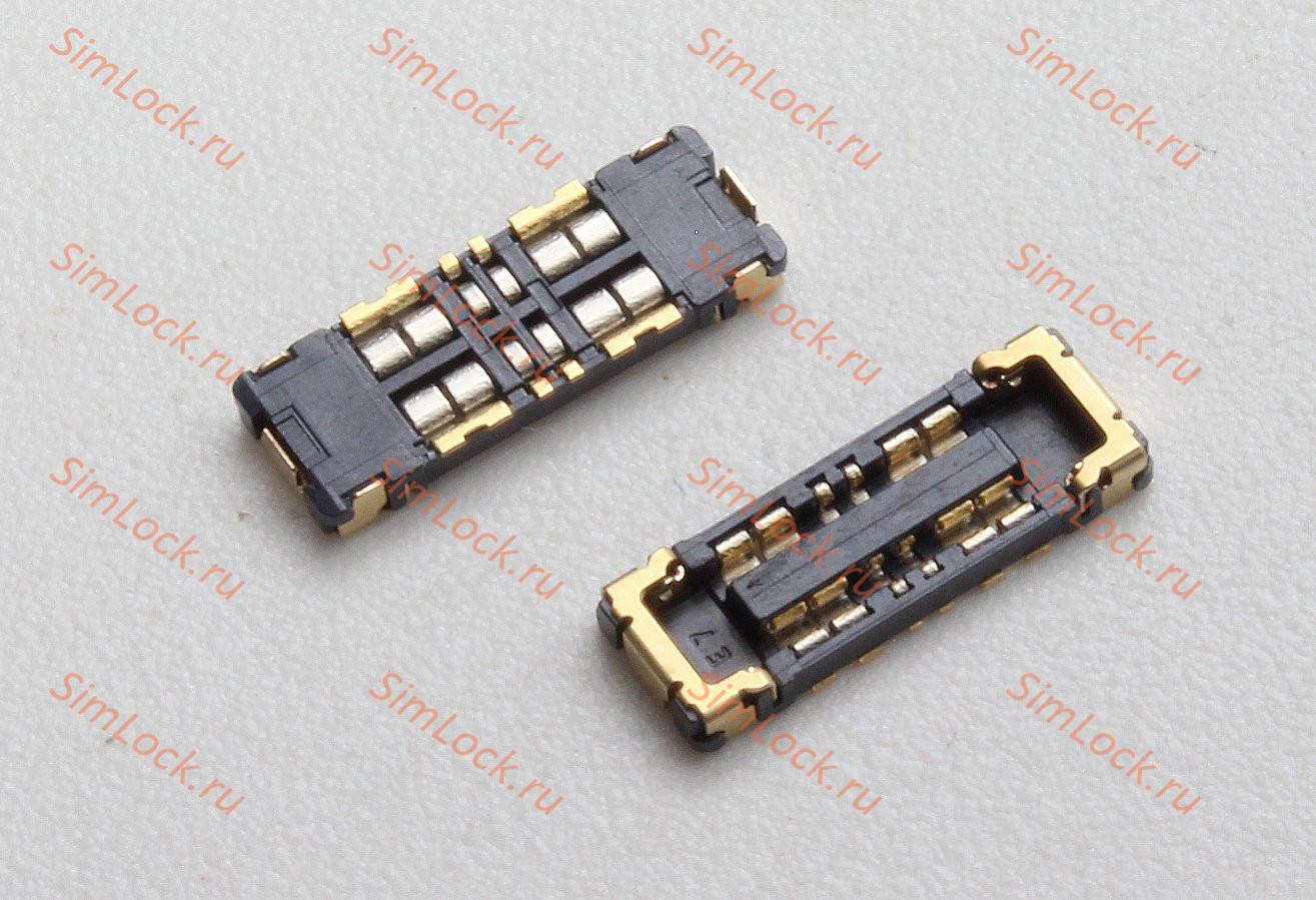 Коннектор АКБ Oppo A74, A57s, Realme 9 4G, 9i 4G, 9 Pro, C51, C55, Narzo 50 4G, Samsung A05s на материнскую плату