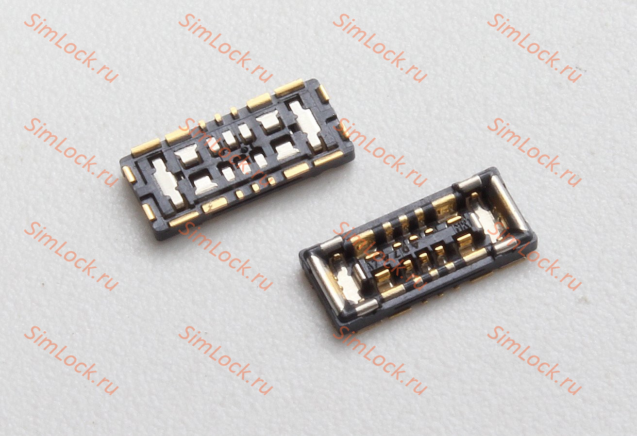 Коннектор АКБ Xiaomi 12 Pro, 12T, 12T Pro, 13 Ultra, 13T, 14, 14T, Poco M6 Pro, X6, X6 Pro, Redmi Note 13 Pro, Note 13 Pro+ на материнскую плату