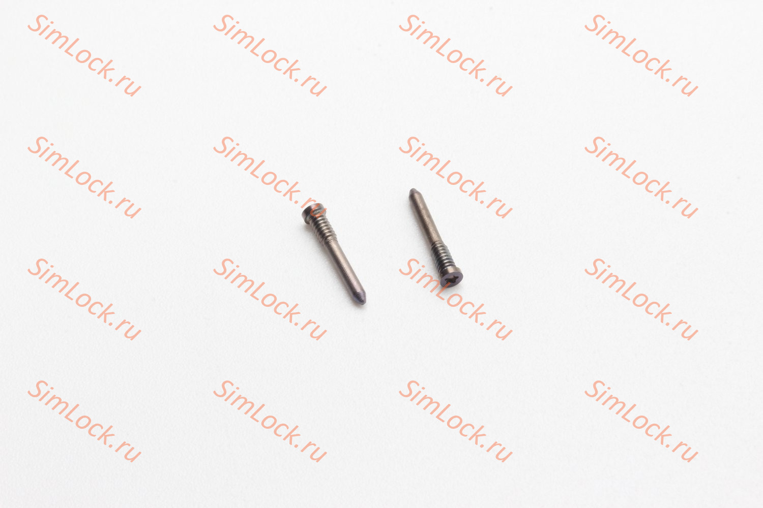 Нижние винты 2шт для iPhone X, 11, 12, 13, 14, 15, 16, фиолетовый (Purple)