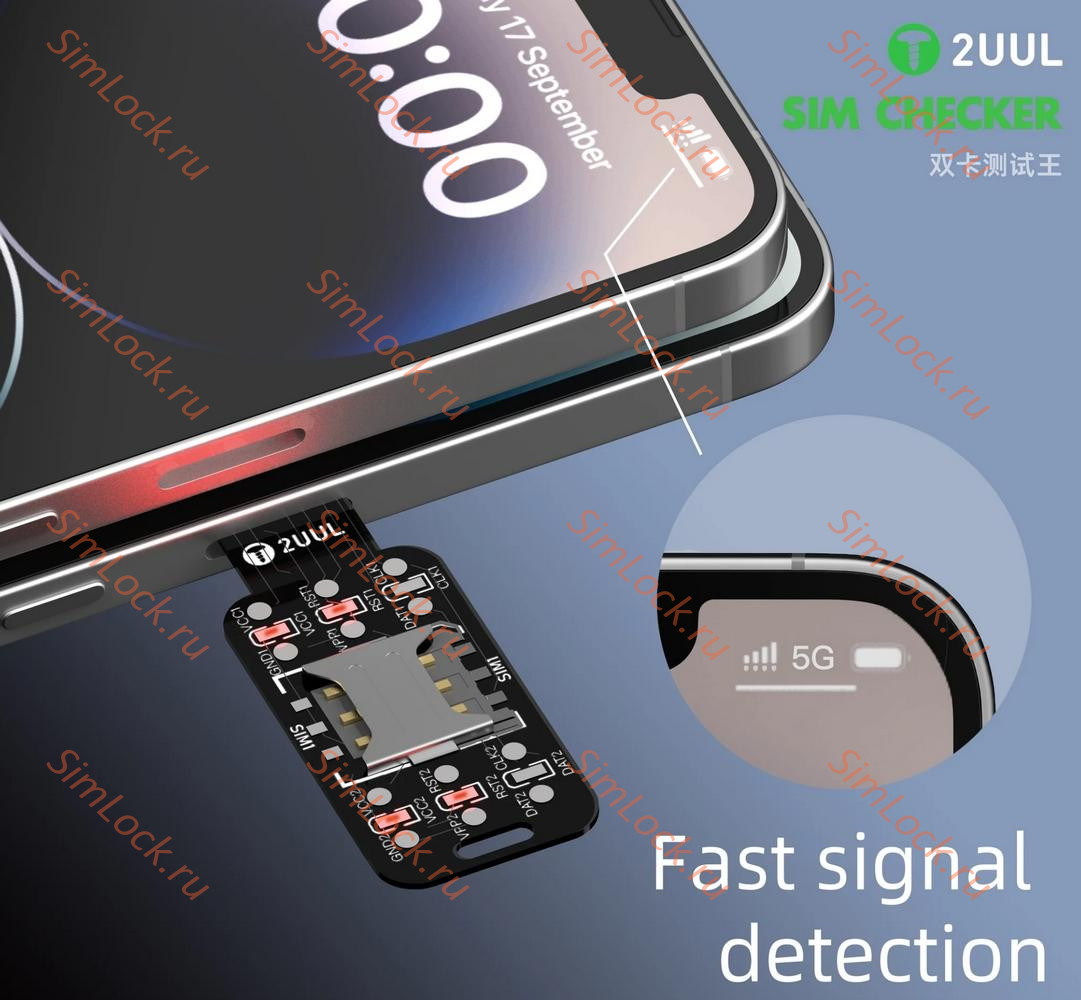 Тестер SIM карт и SIM слотов 2UUL SM01