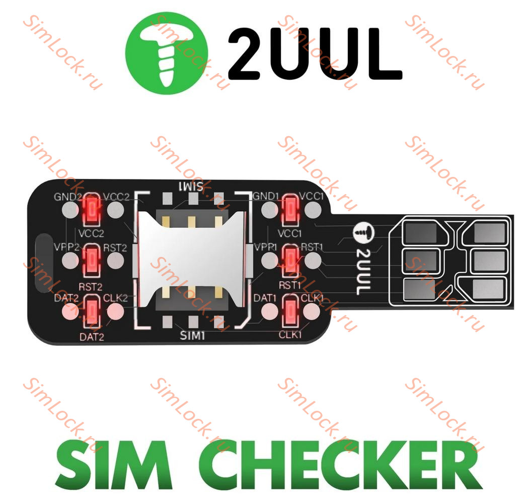 Тестер SIM карт и SIM слотов 2UUL SM01