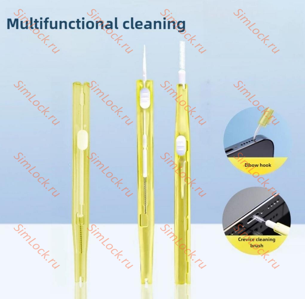 Устройство для чистки различных отверстий и щелей телефона и других мобильных устройств