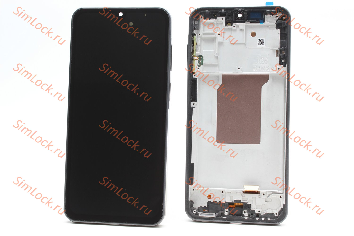 Дисплей Samsung A266 Galaxy A26 5G, в черной рамке OLED full size, К-1