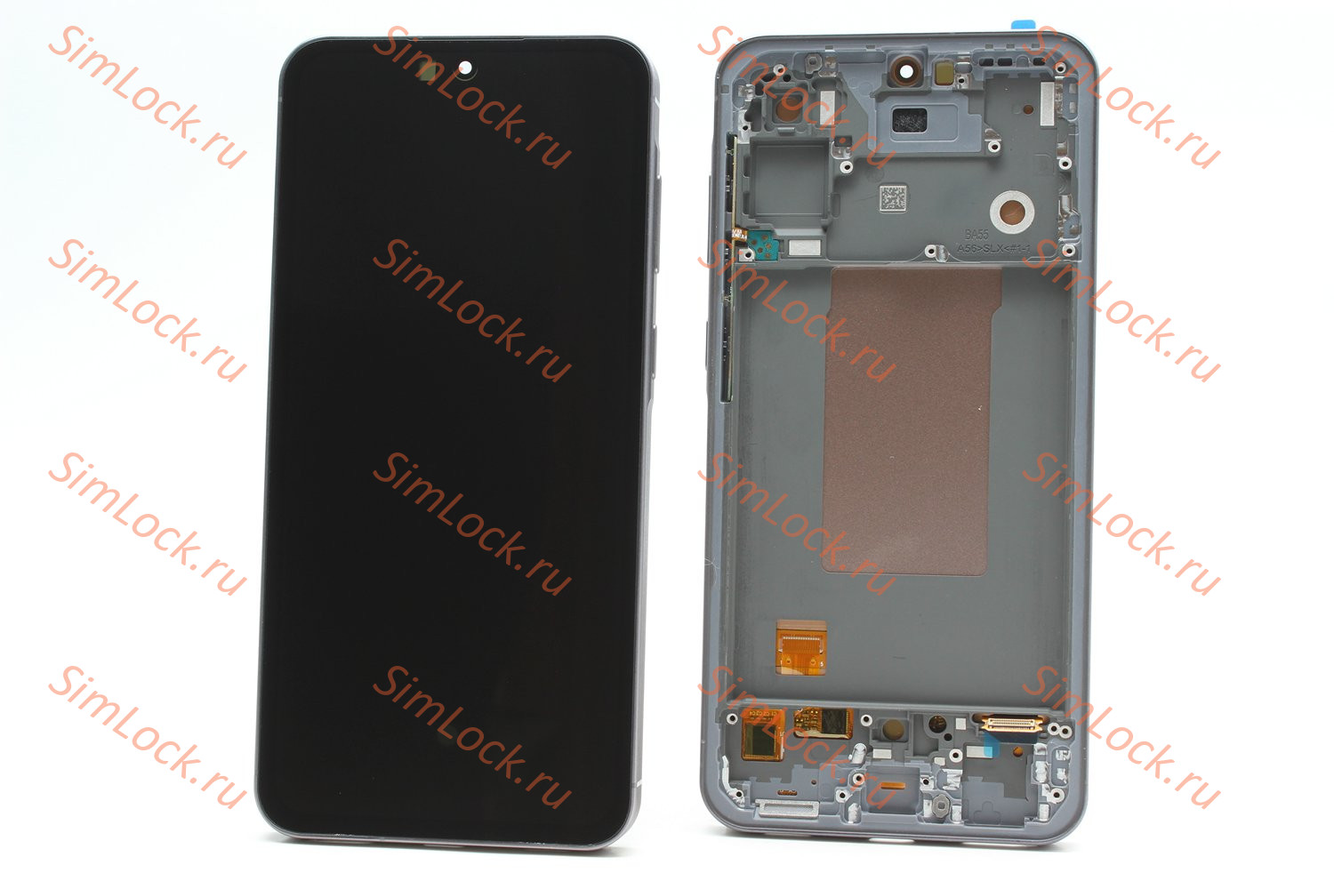 Дисплей Samsung A566 Galaxy A56 5G, в черной рамке OLED full size, К-1