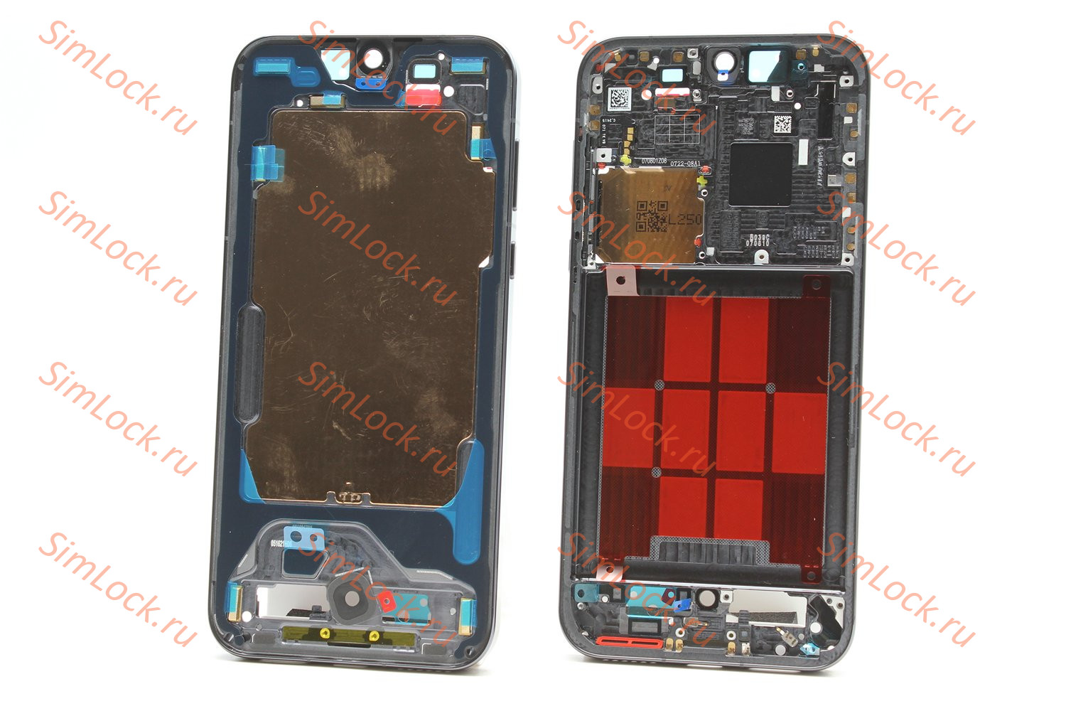 Рамка Huawei Pura 70 (ADY-LX9), черный, оригинал