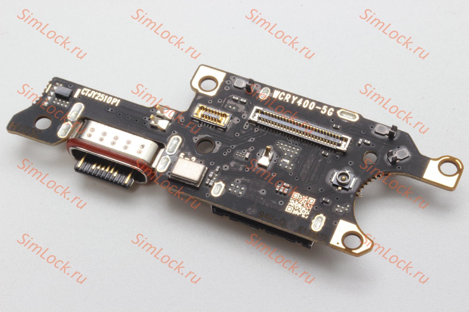 Нижняя плата (шлейф) Honor 400 (ABR-NX1) с разъемом зарядки, К-1