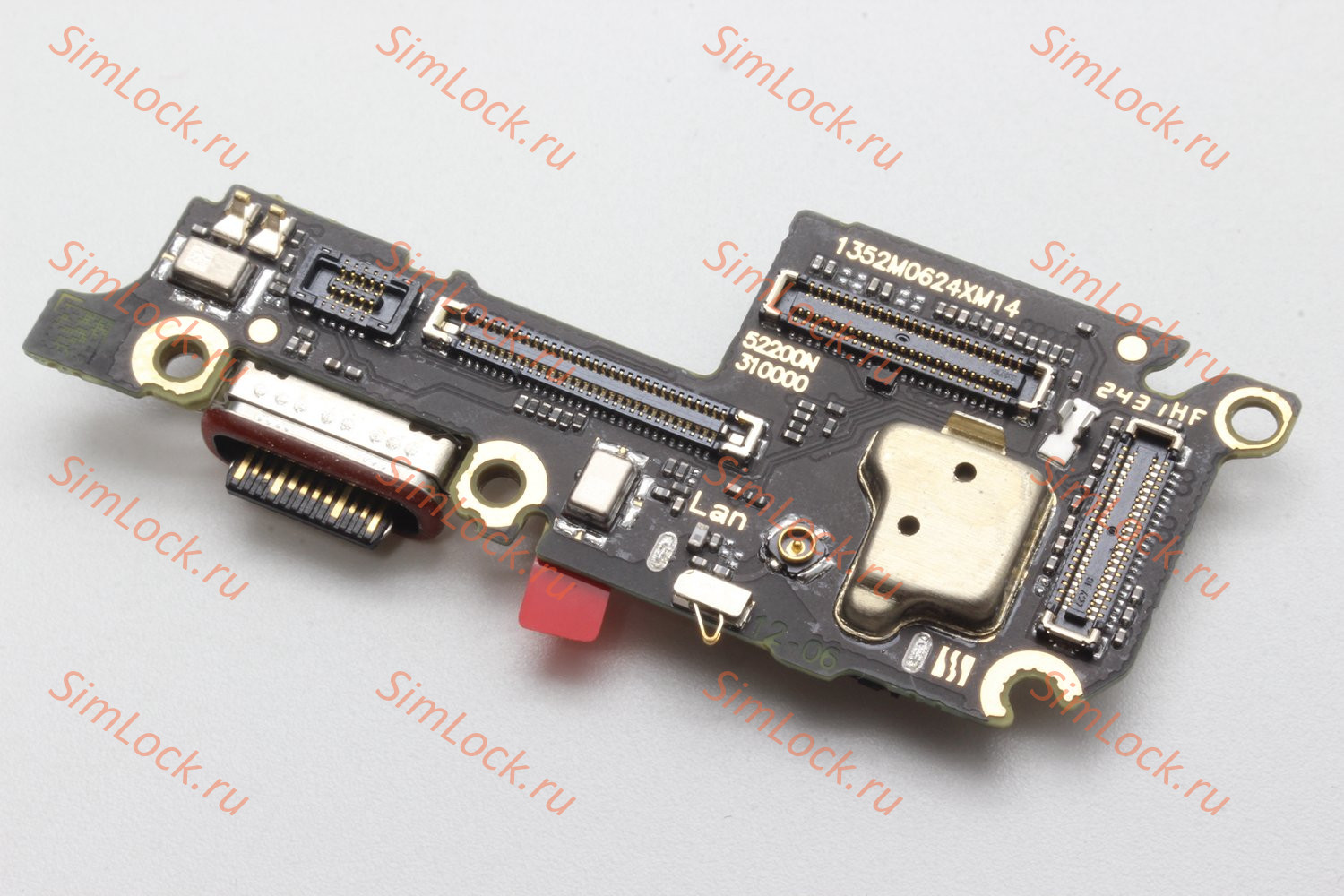 Нижняя плата (шлейф) Xiaomi 14 (23127PN0CG), с разъемом зарядки, оригинал