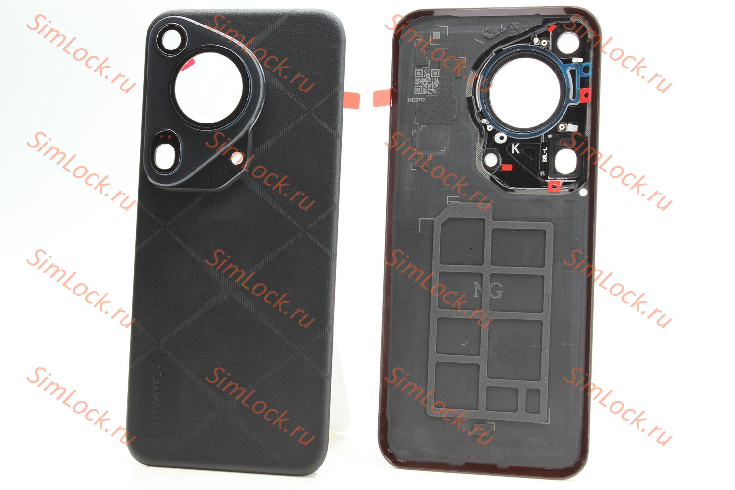 Задняя крышка Huawei Pura 70 Ultra (HBP-LX9) со стеклом камеры, черный, оригинал