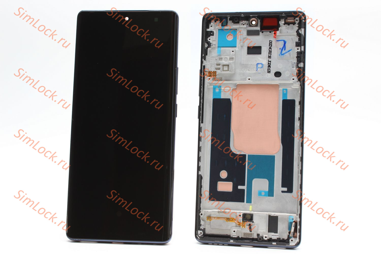 Дисплей Infinix Note 40 Pro 4G (X6850), AMOLED в черной рамке, К-1