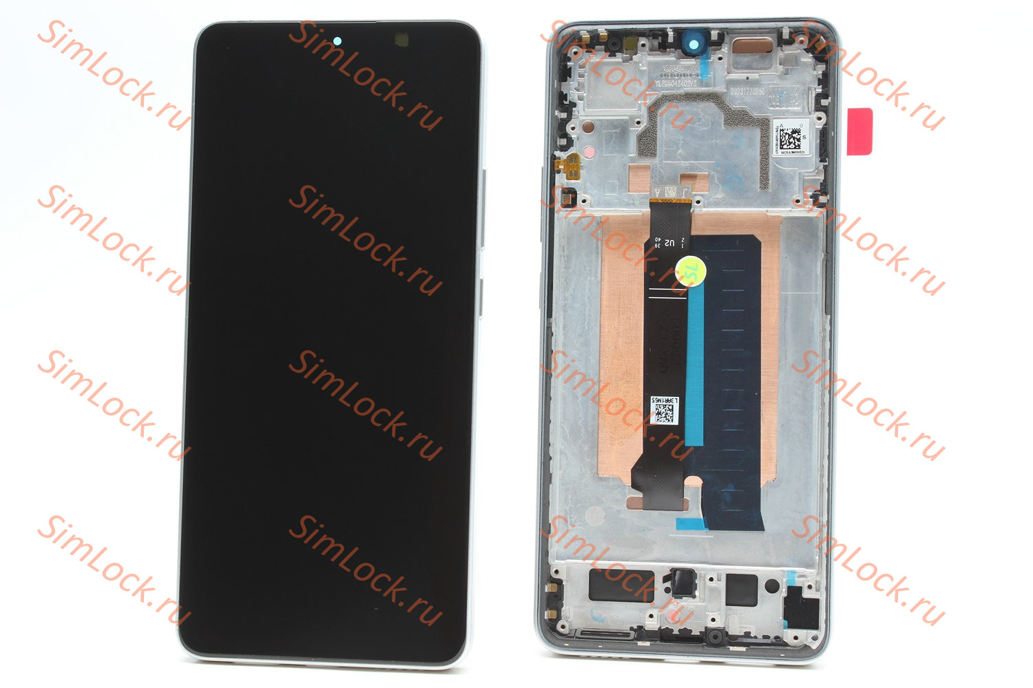 Дисплей Xiaomi Poco X6 Pro 5G (2311DRK48G), в серой рамке, OLED, К-1