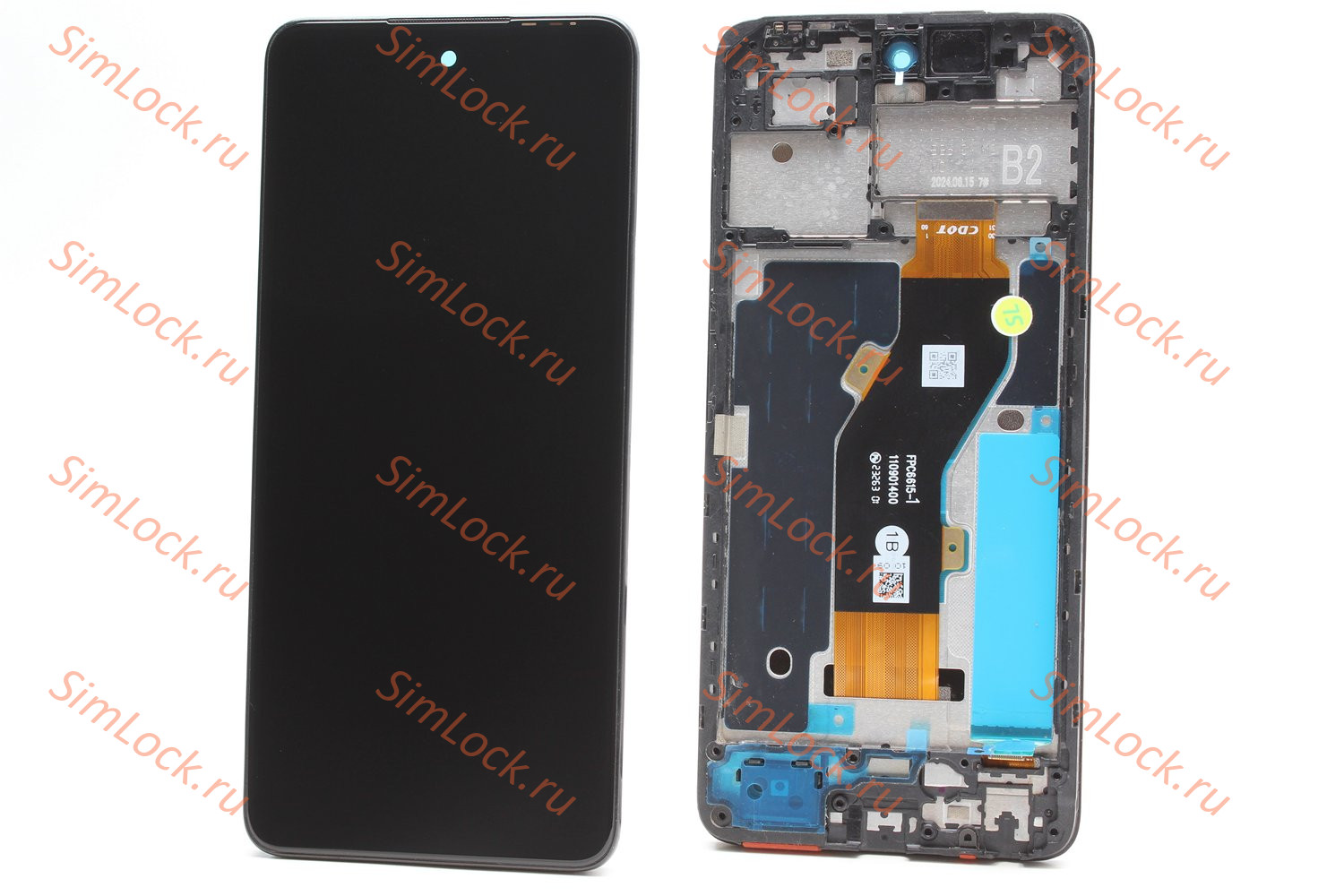 Дисплей Tecno Spark Go 2024 (BG6), матрица CDOT FPC6615-1  оригинал, совместим с DJN, в рамке, К-1