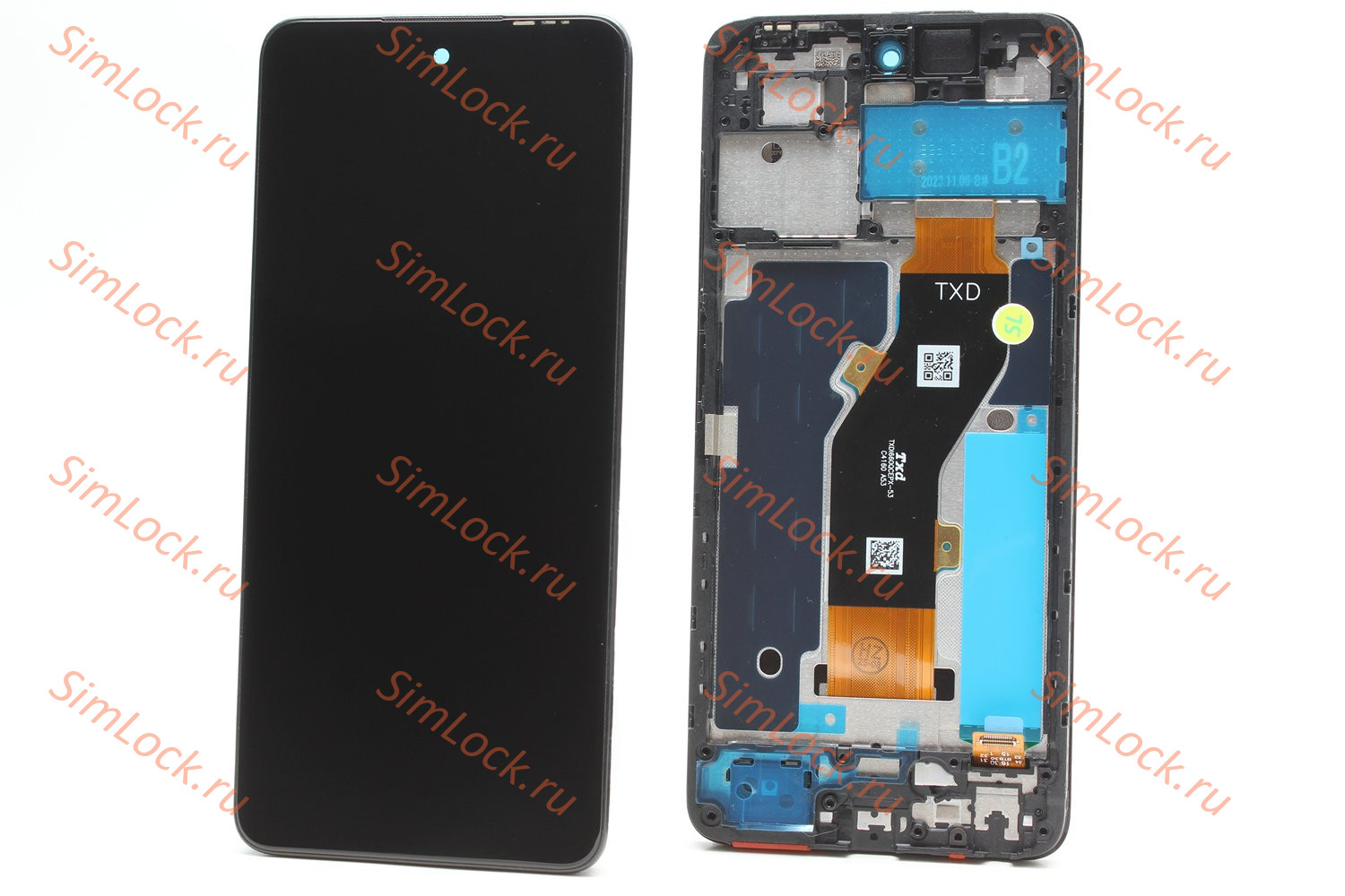 Дисплей Tecno Spark Go 2024 (BG6), матрица TXDI660QCEPX  оригинал, в рамке, К-1