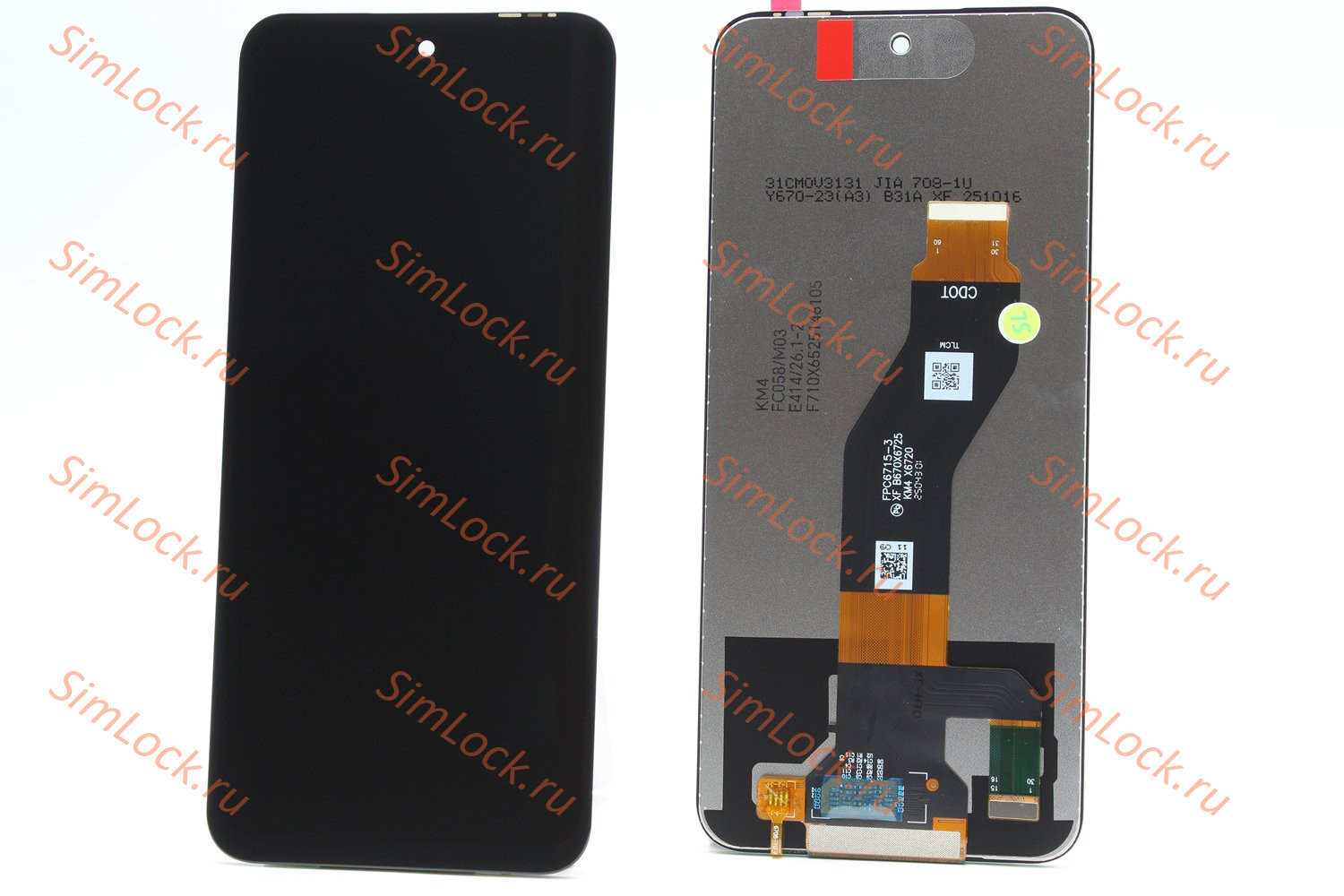 Дисплей Tecno Spark Go 2 (KM4), 40 4G (KM5n), 40C (KM4k), Infinix Hot 60i, матрица оригинал, К-1