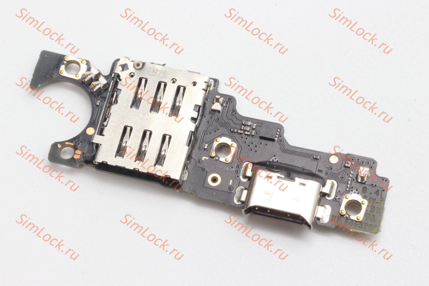 Нижняя плата (шлейф) Honor X7d 4G (LGN-LX1) с разъемом зарядки, К-1