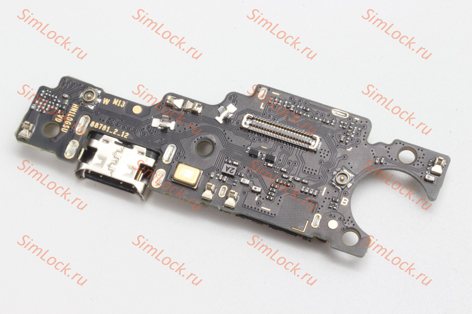 Нижняя плата (шлейф) Honor X7d 4G (LGN-LX1) с разъемом зарядки, К-1