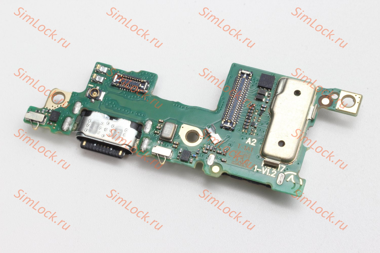 Нижняя плата (шлейф) Infinix Note 50 4G (X6858), Infinix Note 50 Pro 4G (X6855) с разъемом зарядки и считывателем SIM, К-1