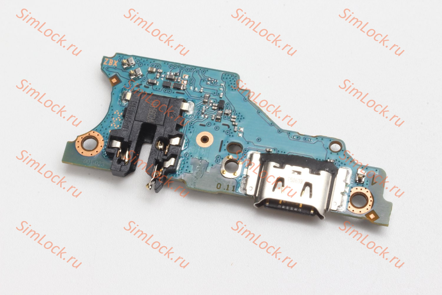 Нижняя плата (шлейф) Realme C71 (RMX5303), P3 Lite (RMX5300) с разъемом зарядки, К-2