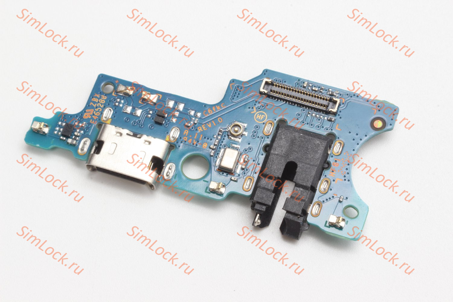 Нижняя плата (шлейф) Samsung A065F Galaxy A06 с разъемом зарядки, К-1