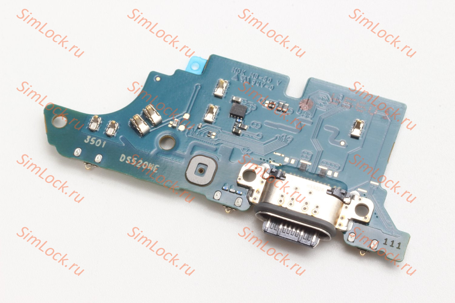 Нижняя плата (шлейф) Samsung A266B Galaxy A26 5G с разъемом зарядки, К-1