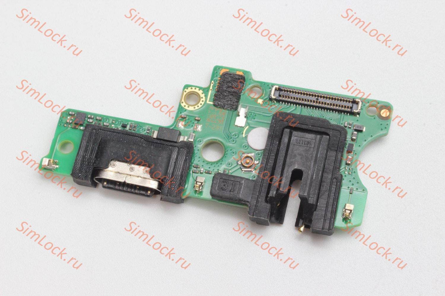 Нижняя плата (шлейф) Tecno Camon 20 (CK6N), с разъемом зарядки, оригинал