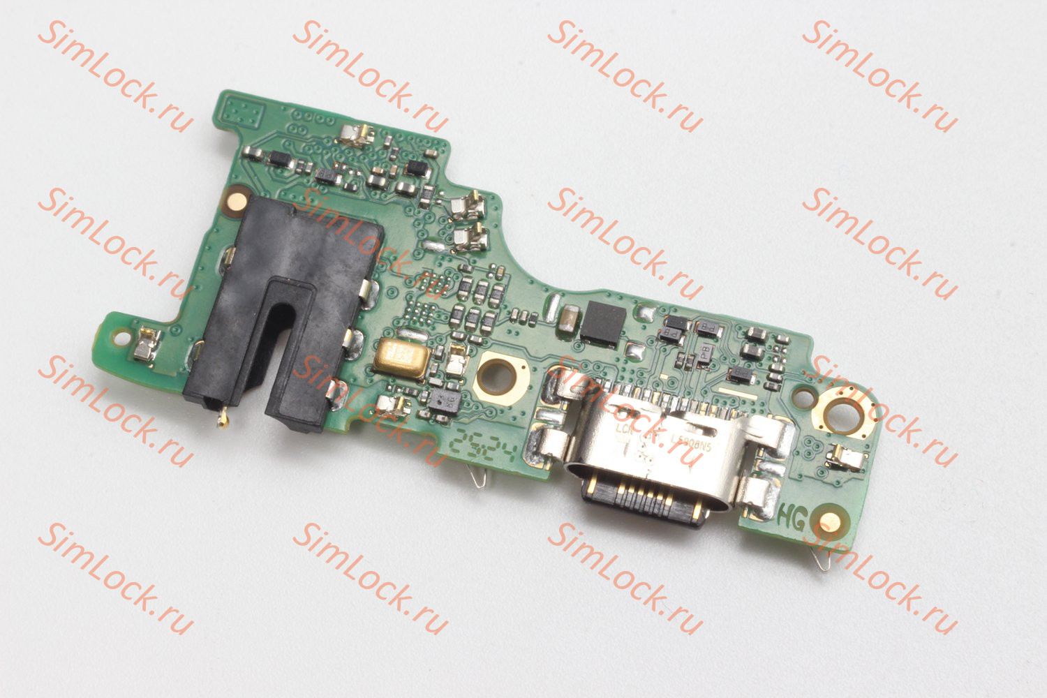 Нижняя плата (шлейф) Tecno Spark 40 Pro (KM6), с разъемом зарядки, К-1