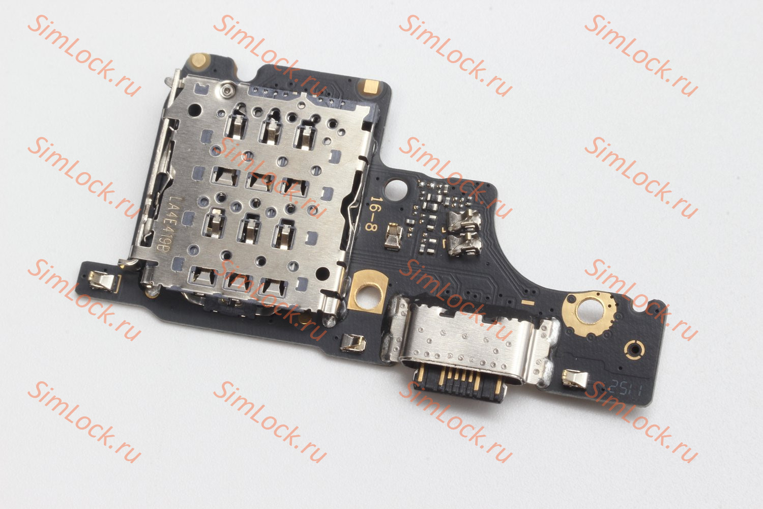 Нижняя плата (шлейф) Xiaomi Poco M7 Pro 5G, с разъемом зарядки, оригинал