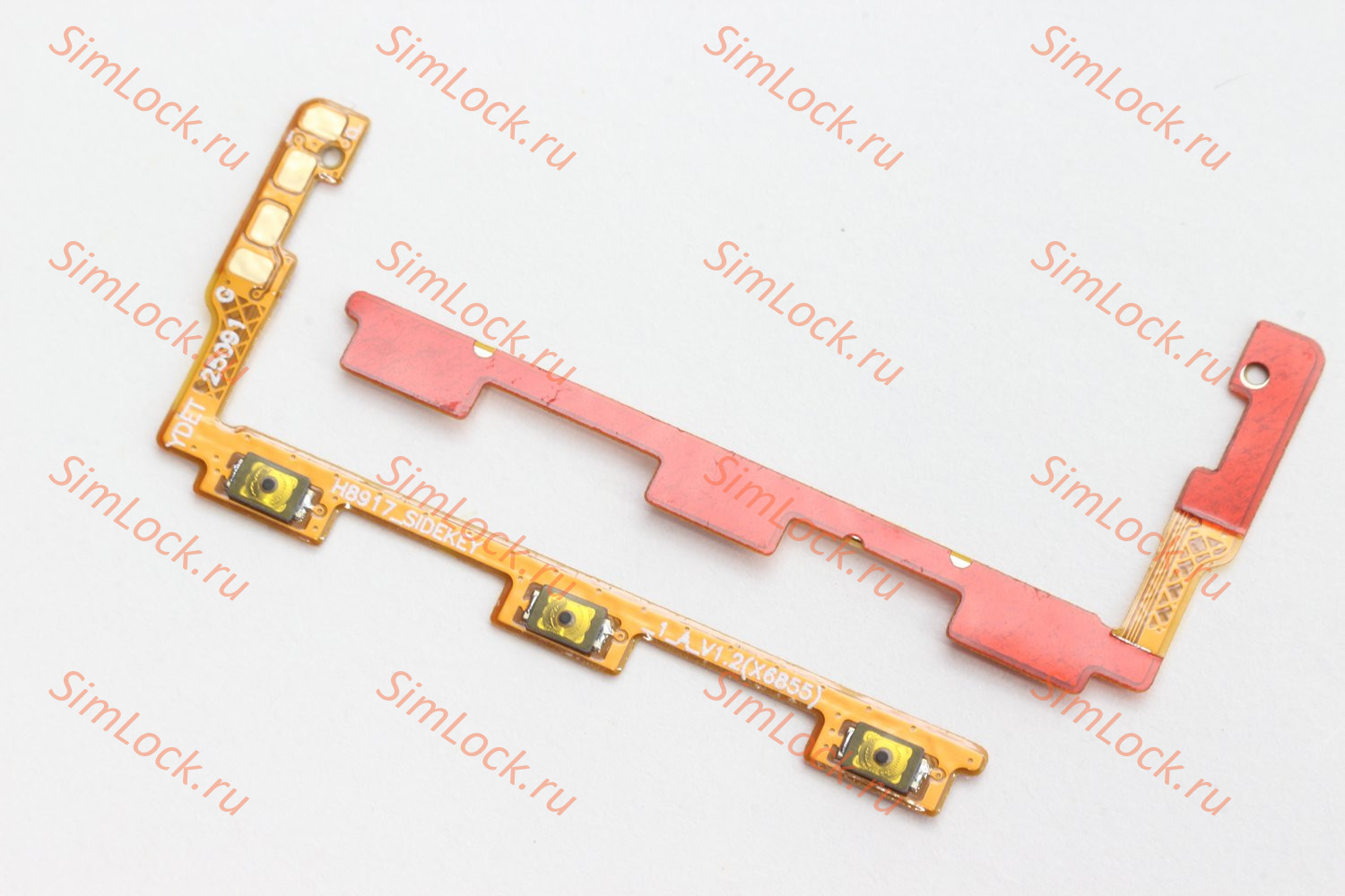 Шлейф Infinix Note 50 (X6858), Note 50 Pro (X6855) кнопки включения и громкости, К-1