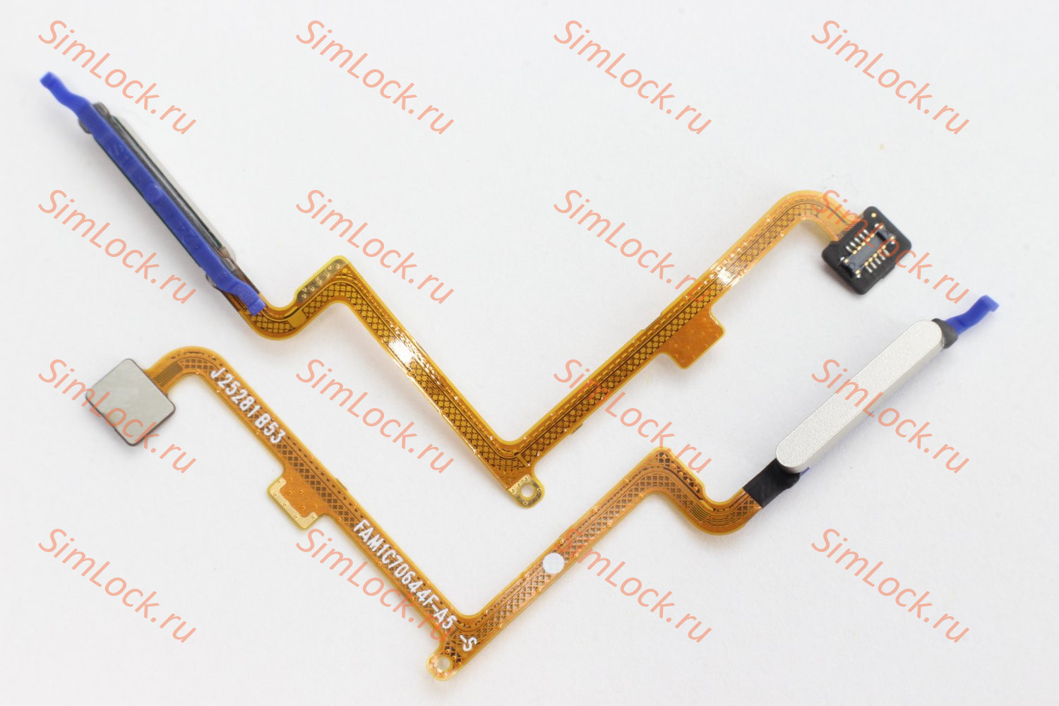 Шлейф Xiaomi Poco M7 4G сканера, белый, К-1