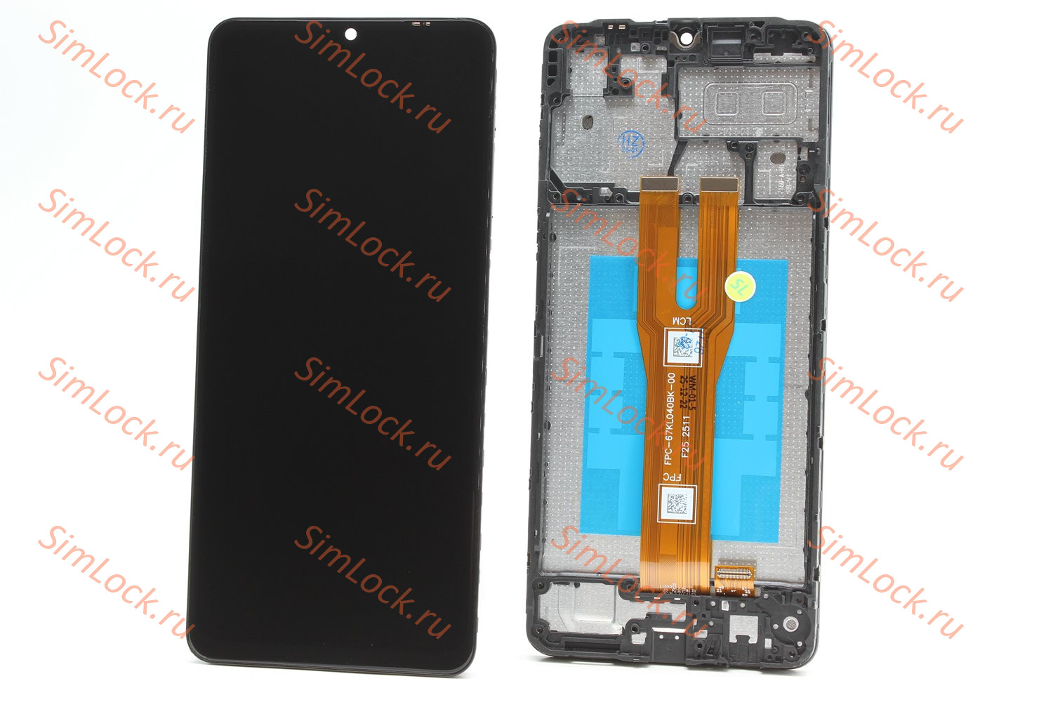 Дисплей Samsung A065F Galaxy A06, в рамке, матрица оригинал, К-1